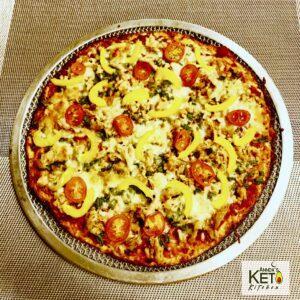 Blat de Pizza cu Conopidă – Low Carb | Annda`s Keto Kitchen
