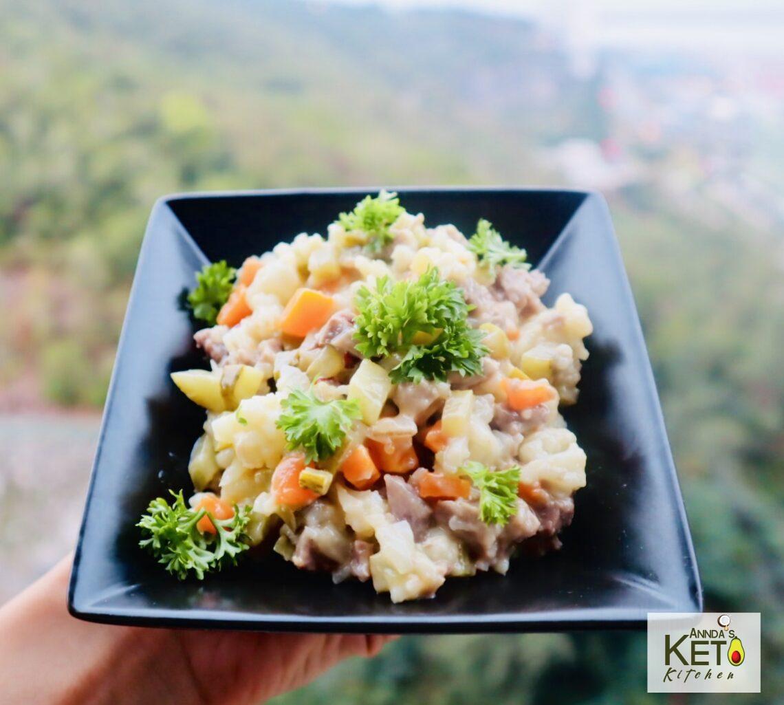 Salată Boeuf Keto | Annda`s Keto Kitchen